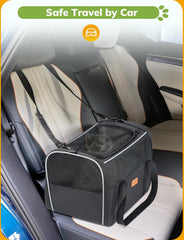 Morpilot transportín gato tejido resistente para viajes duraderos
