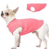 MORVIGIVE suéter para perro Rosered XS, ideal para paseos diarios en clima frío.