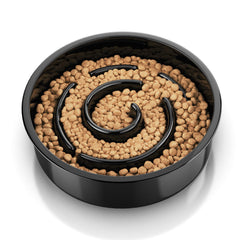 Moserein tazón alimento espiral lento ayuda a comer más despacio para perros medianos y grandes.