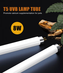 MouMouPurr bombilla UVB-T5 12pulgadas para tortugas, favorece un ambiente estable.