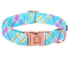 MR.CHUBBYFACE collar perro algodón primavera-verano, cómodo y ligero para paseos diarios.