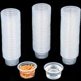 Cupos MRTIOO para gecko crestado, 1oz, fácil de rellenar comida y agua.