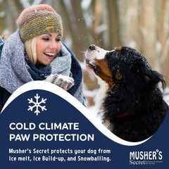 Barrera invisible de Musher's Secret protegiendo las almohadillas
