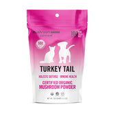 Mushroom Matrix Canine Turkey Tail polvo: apoyo inmunológico diario para mascotas.