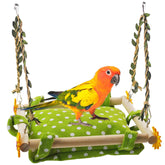 MUYG nido hamaca jaula: descanso cómodo y estímulo para aves.