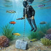 MWYZGmold decoracion acuario pez flotante mejora el paisaje y atrae miradas.