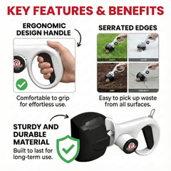 My Bliss 4 Pets sin ensamble: recogedor listo para usar desde la caja.