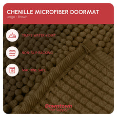Alfombra My Doggy Place con base antideslizante para mayor seguridad.