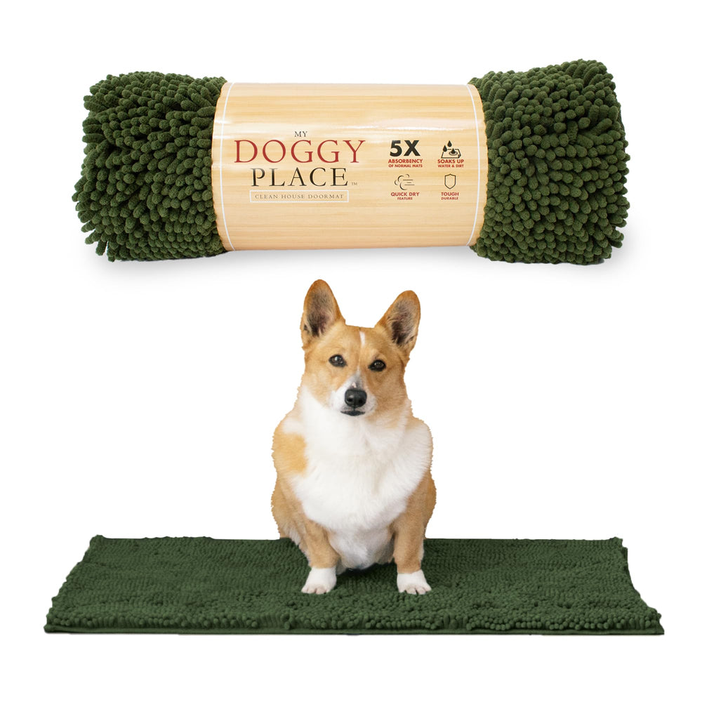 My Doggy Place Mud Mat absorbente para la entrada, manteniendo los suelos limpios