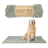 My Doggy Place Alfombra barro para perros, absorbe y mantiene suelos limpios.
