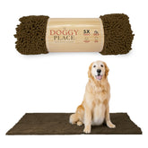 My Doggy Place Mud Mat marrón 60x36 atrapa agua y suciedad en la entrada