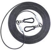 MYAXBD cable amarre perro 50 pies, libertad controlada al aire libre.