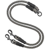 Mycicy doble correa acoplador sin enredos para paseos tranquilos.