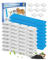 MyfatBOSS set de filtros para bebederos de perros, ocho unidades, hidratación limpia
