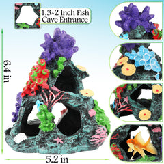MyLifeUNIT arrecife-coral: paisaje decorativo para acuario.