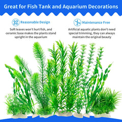 Plantas MyLifeUNIT para acuario: variedad de alturas para un diseño en capas.