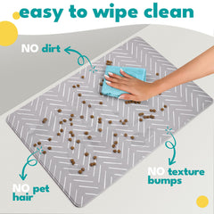 Nalalas impermeable y fácil de limpiar, ideal para comidas y bebidas.