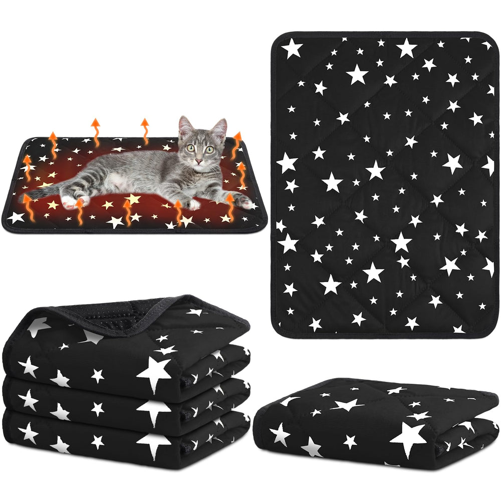 Namalu 4 packs de camas autocalentantes para mascotas, ideal para dormir cálido.