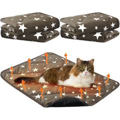 Namalu almohadilla auto calentante con diseño estrella para siestas cálidas de mascotas