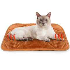 NAMOTEK cama auto-calefactable para gatos, confort cálido en 21x16 pulgadas