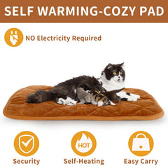 NAMOTEK cama auto-calentada para uso exterior mantiene calor suave al aire libre