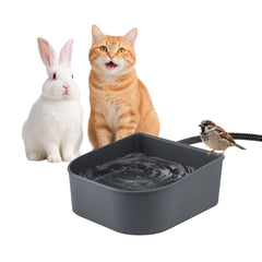NAMSAN cuenco de agua caliente para gatos 1 L, uso interior o exterior.
