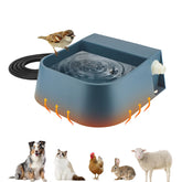 NAMSAN dispensador automático para perros con calentador, 2 litros, listo para uso diario.