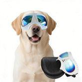 NAMSAN gafas para perros grandes con lentes ultraduraderos protegen la vista.