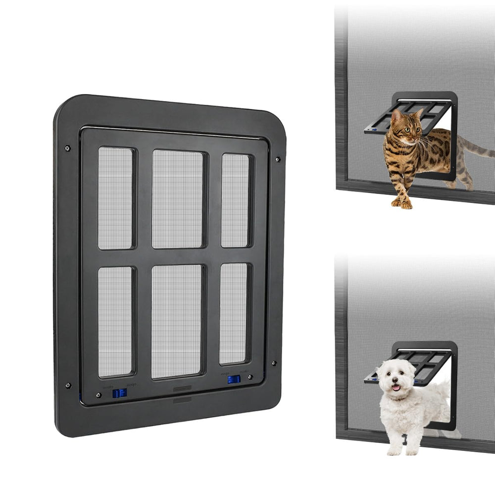 NAMSAN puerta-gato de malla magnética con cierre seguro