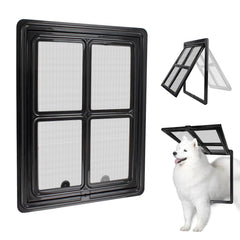 NAMSAN puerta de pantalla para perros 12x16 pulgadas, acceso cómodo para mascotas