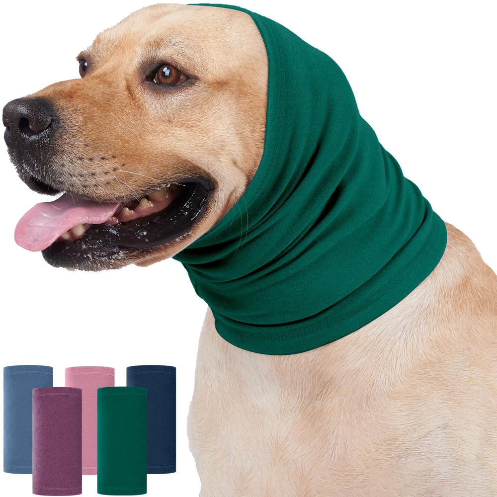 Nanaki cubre-orejas para perro ofrece protección contra ruidos fuertes y calma.