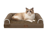 Cama NANUYA ortopédica para perros pequeños con funda lavable e impermeable.