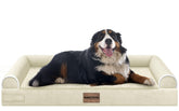 NANUYA cama para perros grande, vista general, descanso cómodo y estable.