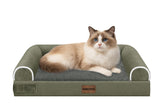 Nanunya cama para perro pequeño con espuma huevo, soporte ortopédico.