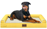 Cama Nanauya para perros grandes con funda impermeable, ideal para mantener el cojín seco
