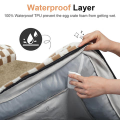 NANUYA cama grande funda-desmontable lavable facilita limpieza rápida