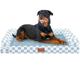 NANUYA cama grande para perro con espuma ortopédica para mayor confort nocturno