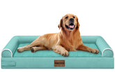 NANUYA cama para perros grandes con espuma ortopédica que brinda apoyo cómodo.