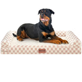 NANUYA cama-perro-grande-ortopedica ofrece soporte cómodo durante la noche.