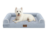 Cama NANUYA para perro mediano con espuma tipo huevo para mayor confort.