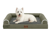 NANUYA cama ortopédica para perro mediano, enfoque general, soporte cómodo para articulaciones