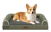 NANUYA cama ortopédica para perros con espuma huevo e impermeable.