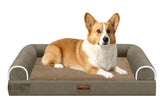 Cama ortopédica NANUYA para perro con espuma panales y soporte cómodo.