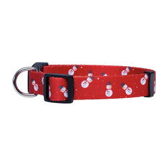 Native Pup collar de Navidad con reno, colores vibrantes