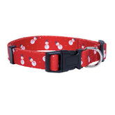 Native Pup collar de Navidad con Santa, seguro para paseos festivos