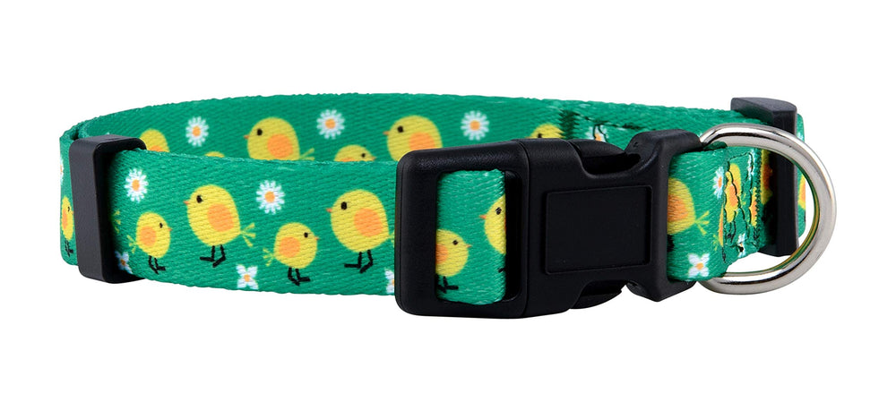 Collar Native Pup Pascua en rosa pastel, perfecto para paseos festivos