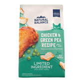 Natural Balance Alimento Gato, bolsa 15 libras, almacenamiento práctico para porciones diarias.