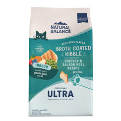 Natural Balance Original Ultra Indoor croquetas 6 libras; pollo primer ingrediente para músculos fuertes.