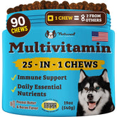 Natural Dog Company 25en1 en botella, apoyo diario para articulaciones y energía