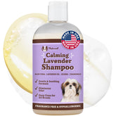 Natural Dog Company Champú Lavanda Calma: baño suave y relajante para perros